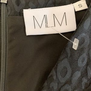MLM Dresses - Little Black Dress MLM Label Ruffle Size S MLM Dresses - Little Black Dress MLM Label Ruffle Size S
